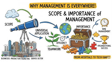 Principles & Practices of Management (Part-2): Scope and Importance of Management