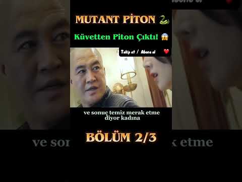 Küvetten piton çıktı! Mutant Piton 2. Bölüm #film #filmizle #filmler #filmözeti