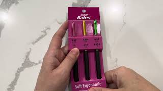 Lilu's Handmade Corner Video # Susan Bates Ergonomic Aluminum Crochet Hooks screenshot 2