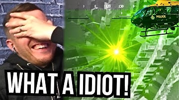 Man Shines Laser Pen At Police Helicopter, Quickly Regrets It