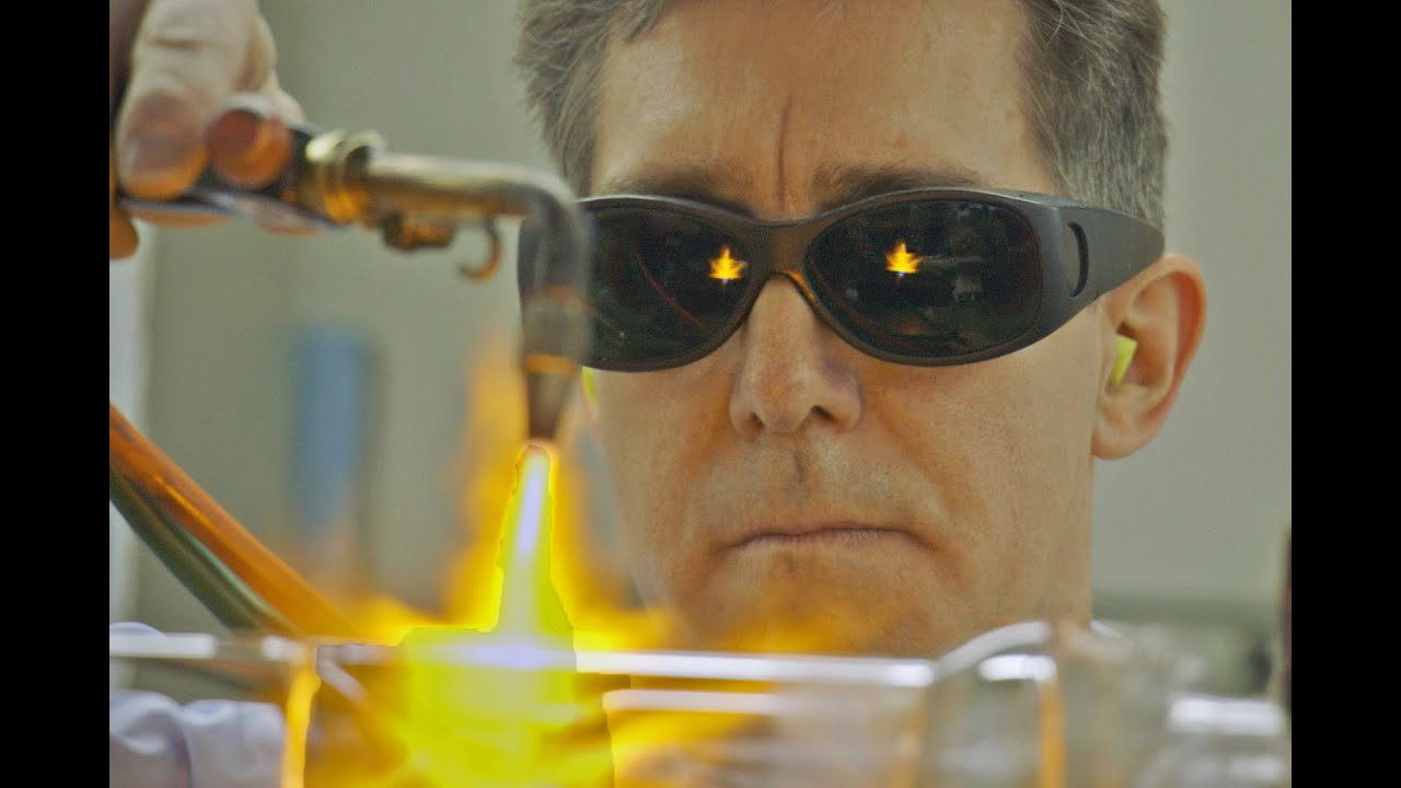 Blowing Glass in Class YouTube