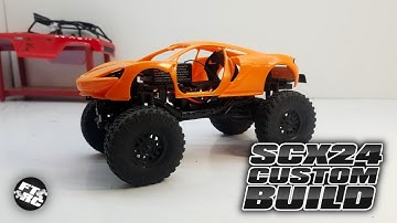 Axial SCX24 Custom Build Part 1 | McLaren 570S 4X4!