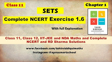 Class 11 Maths NCERT Solutions Chapter 1 Exercise 1.6