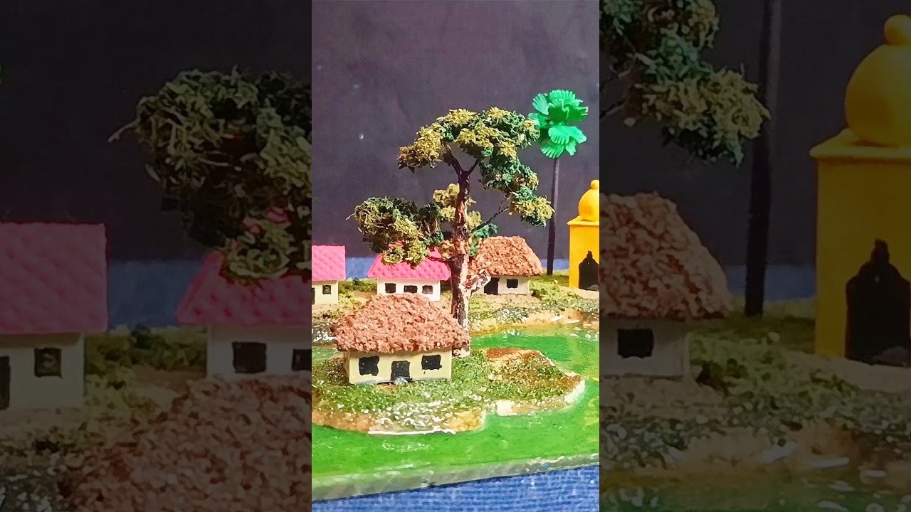 How to Make a Village model 