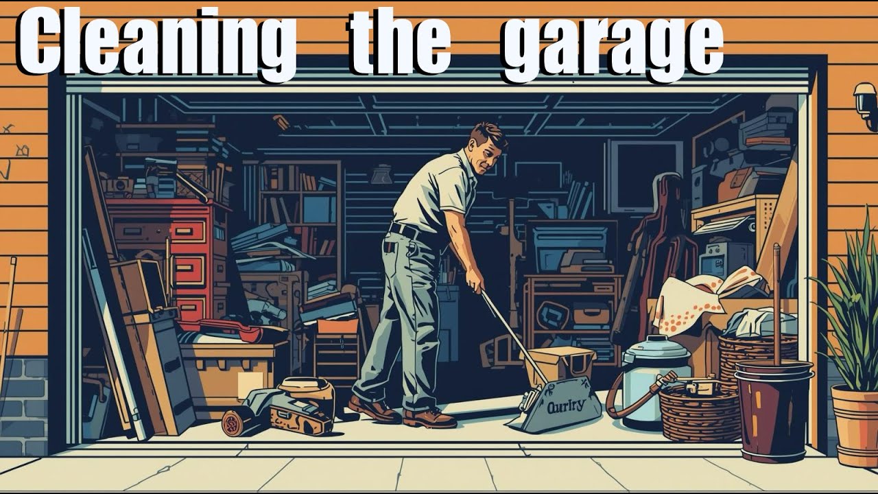 Cleaning out the garage - YouTube