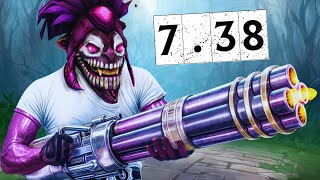 : The New 7.38 Dazzle Is UnkillableBroken Ulti 33Kills Dota 2