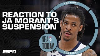 NBA Today's full reaction to Ja Morant's 25-game suspension