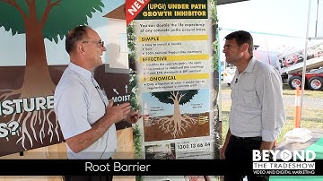 BeyondTheTradeshow - Root Barrier - Under Path Growth Inhibitor