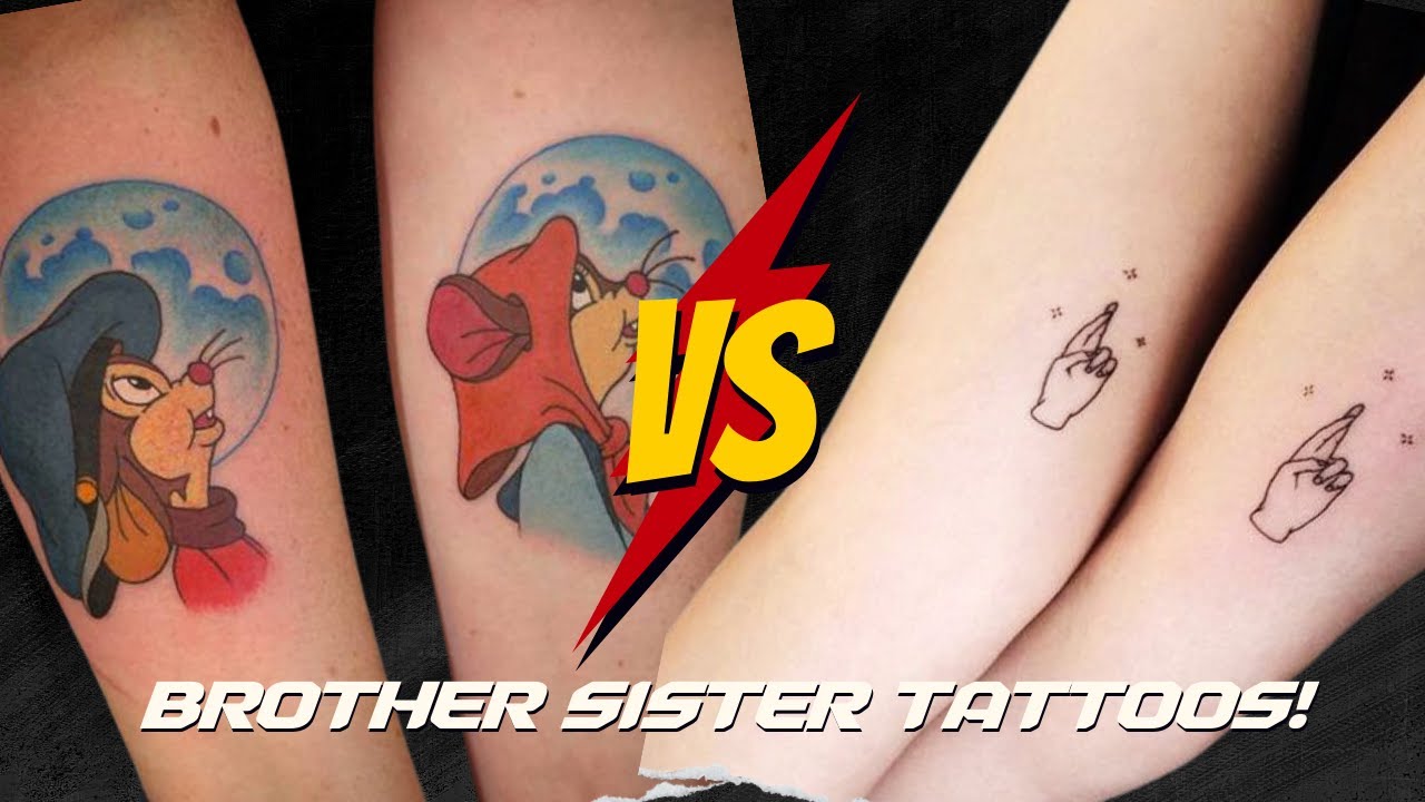 Tell Us About Your Sibling And We'll Recommend A Matching Tattoo For You