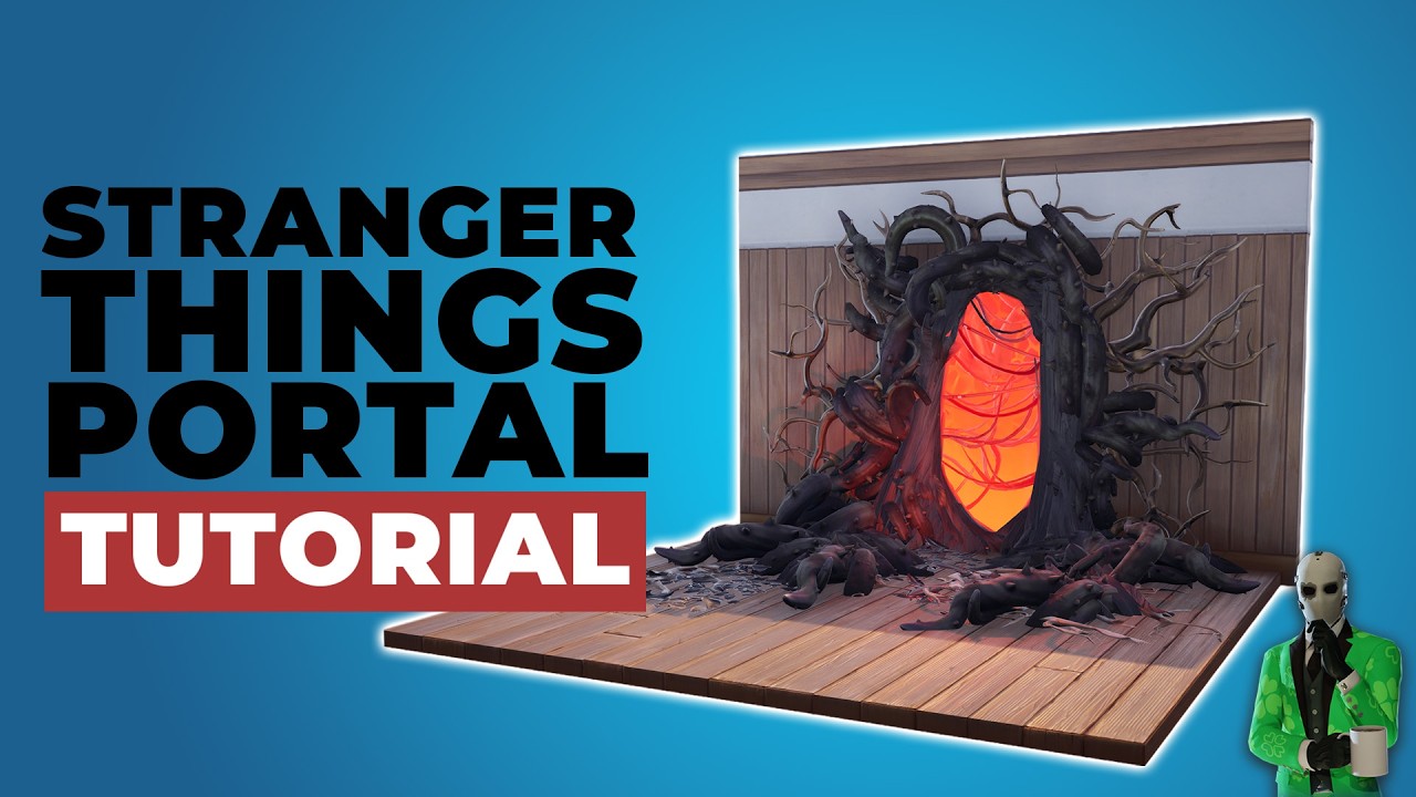 Как создать портал в «Очень странных делах» | Fortnite Creative