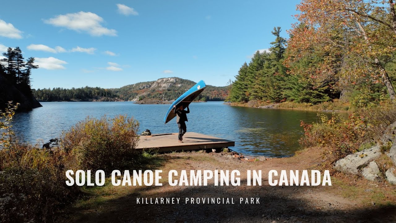 Solo Canoe Camping in Canada | Killarney Provincial Park Adventure