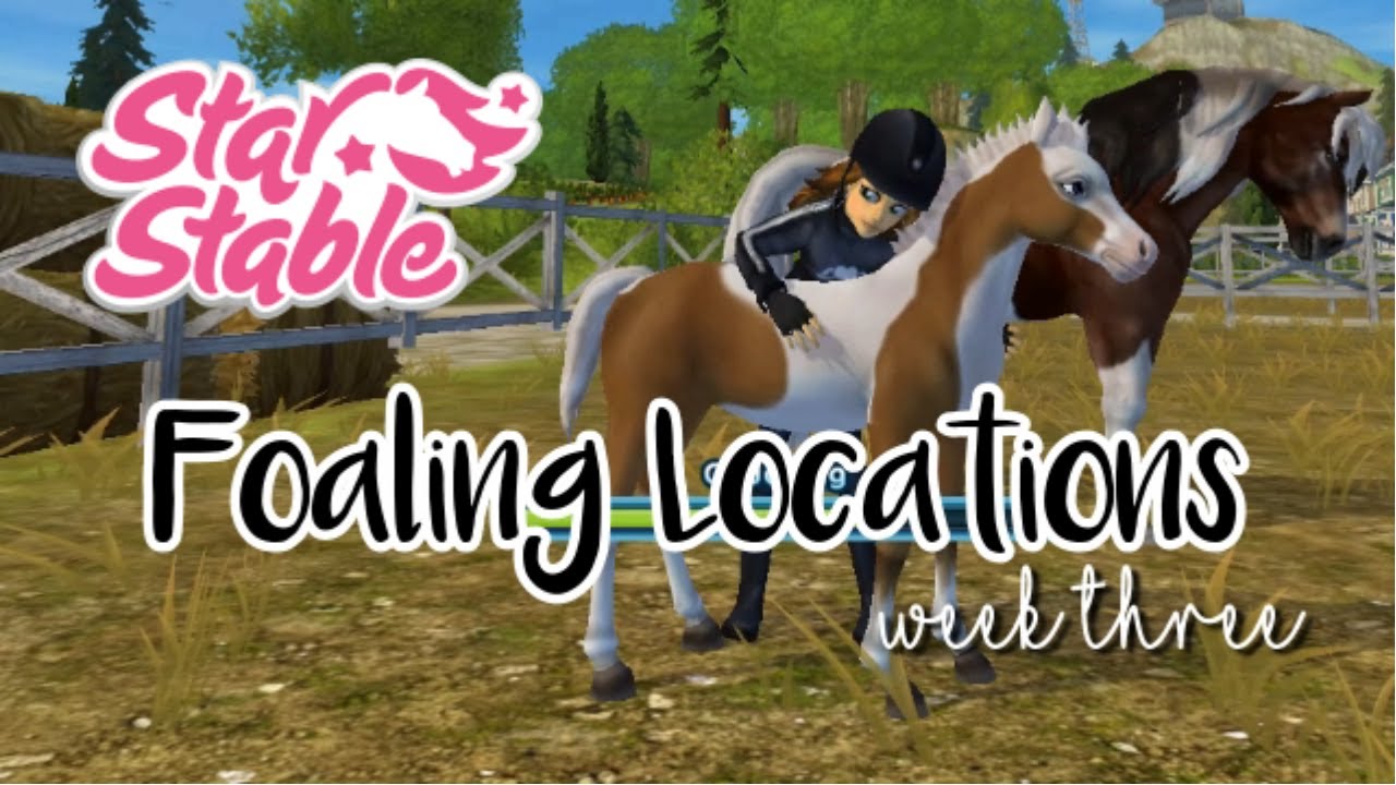 SSO Week Three Foaling Locations YouTube