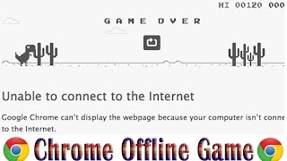 How To Play Chrome Offline Game --  (In Hindi) screenshot 1