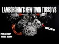 Lamborghini new twinturbo v8 hybrid engine a screaming farewell to the v10