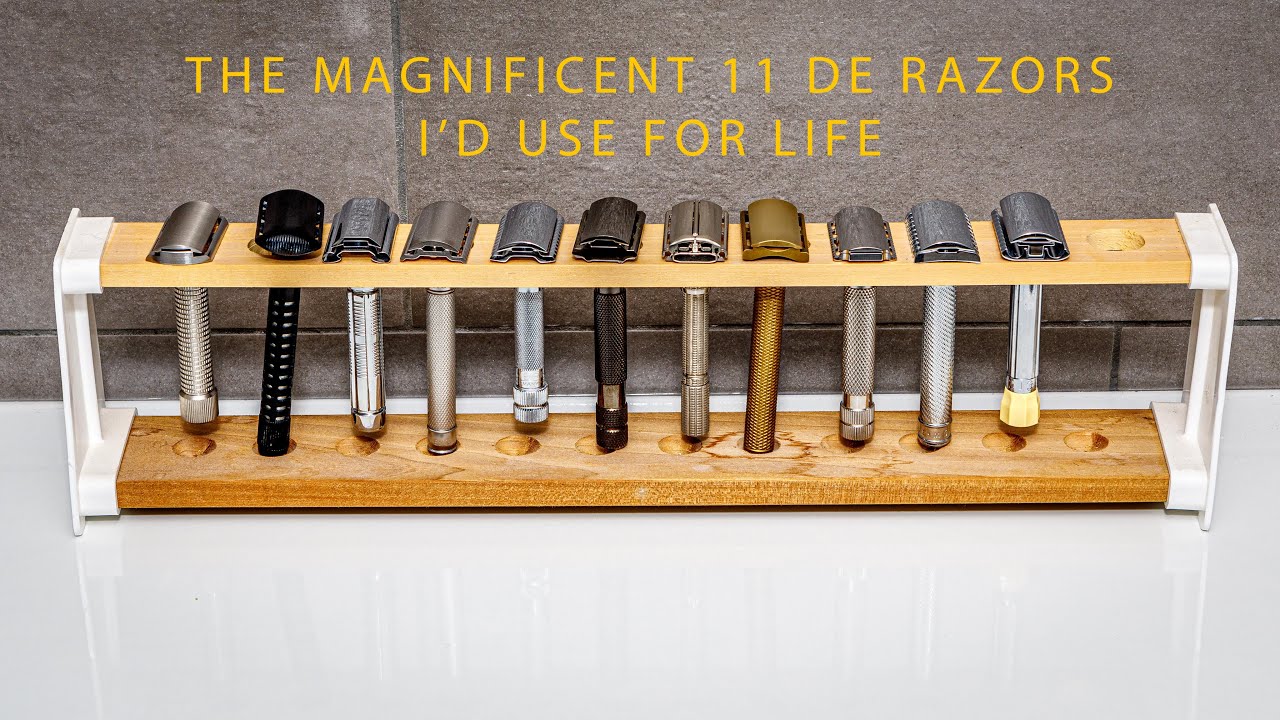 Magnificent Razor Mr G Shave Magnificent 11 DE Razors I would use for Life TAG Video ...