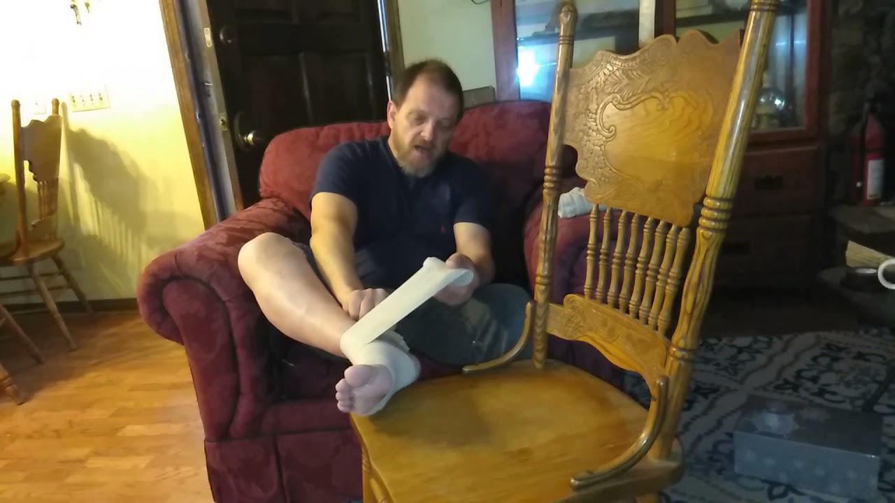 How To Rap Ace 6 & 3inch Ace bandage, replacing the TED hose ( 2018