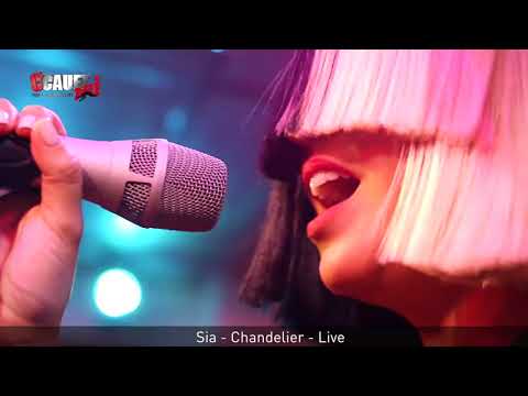 Sia - Chandelier live piano version  (@C’Cauet)