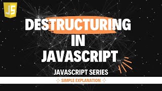 Destructuring in JavaScript | Hindi | Lecture 53 #js #learning #webdevelopment