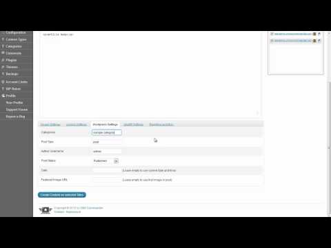 How to use the CMS Commander Editor to post to all your websites