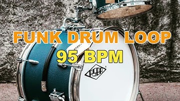 Funk Drum Loop 95 BPM