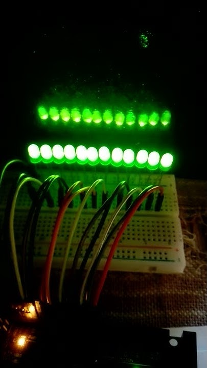 Arduino basic LED patterns Part l - YouTube