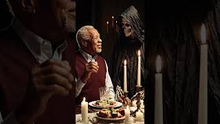 Time to eat dinner 🥘 with grim reaper #comedy #funny #shorts#ytshorts#viralshorts