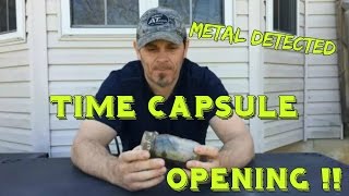 Opening a Mysterious Witches Spell Jar / Time Capsule Found Metal Detecting