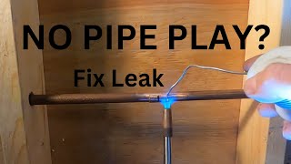 How to Solder a Leaking Copper Water Line in Ceiling or Wall