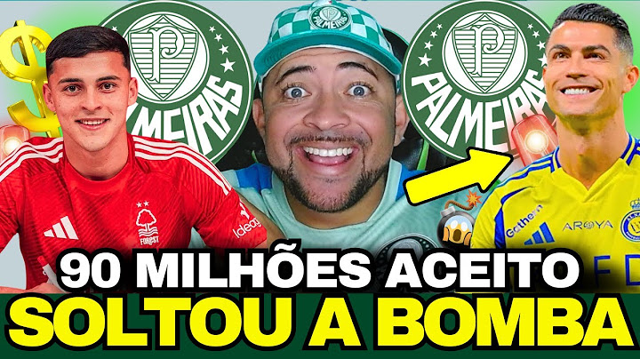 🚨❗ REFORÇO!! RAMON SOSA FECHOU COM PALMEIRAS!? CR7 NO MUNDIAL! E MAIS