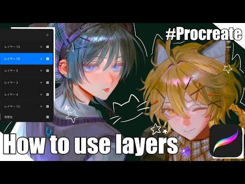 thick coating】 📝Personal use of layers 🖌️ 【Speed painting