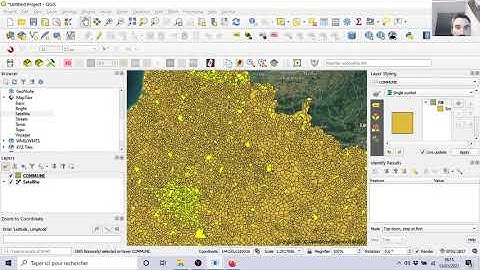 19-Select features/vectors according to attributes/field in QGIS