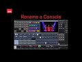 Renaming a Console