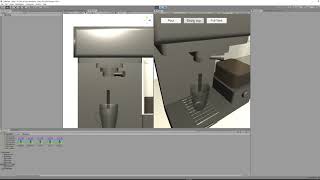 Unity 3D liquid simulation: Coffee Machine screenshot 4