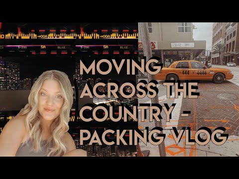 MOVING ACROSS THE COUNTRY | moving vlog, packing and preparing
