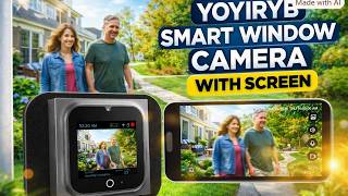 YOYIRYB SMART WINDOWS CAMERA WITH SCREEN