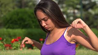 Fit Teen Girl Stretching