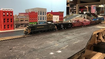 Ho Layout Update August 28th running session.