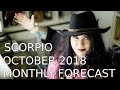 Scorpio Monthly Astrology Horoscope October  2018