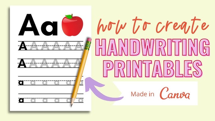 Create Handwriting Printables Using Canva | Low Content Workbook | Canva Tutorial - YouTube create-handwriting-printables-using-canva-low-content-workbook-canva-tutorial-youtube