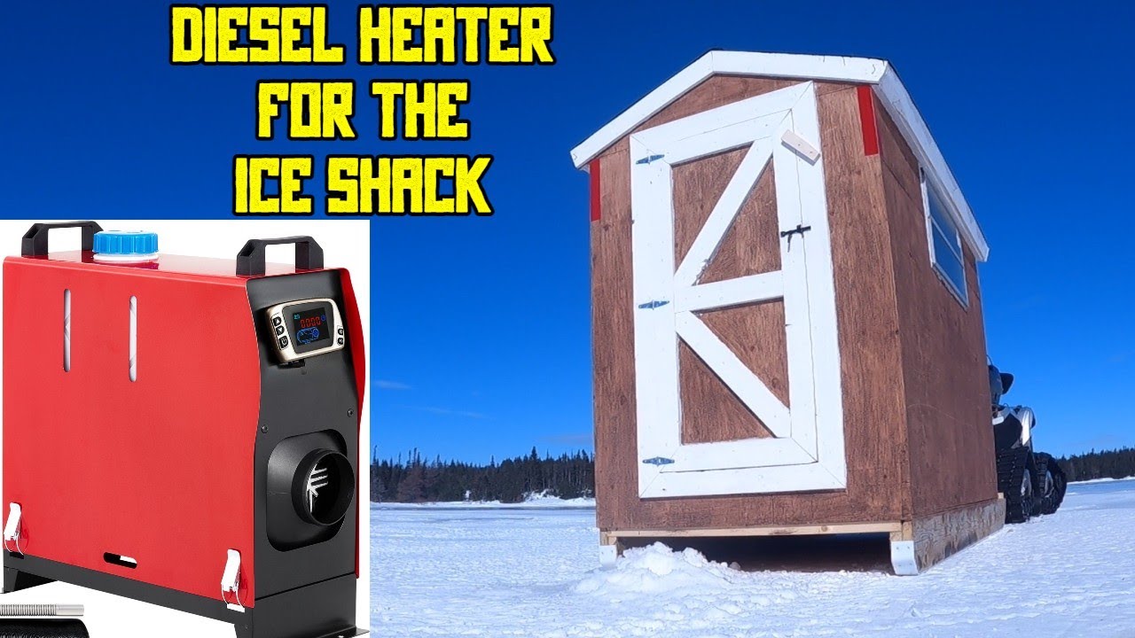 Vevor 8kw 12V Diesel Heater for my Ice Shack 