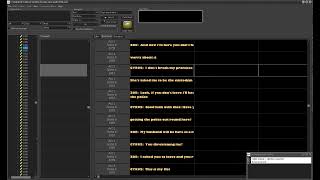 SopraText Surtitling - Loading a file and changing fonts on several cues.