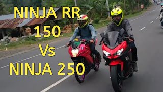 Ninja RR 150 vs Ninja 250 vs KlX all varian Touring Jambore daerah