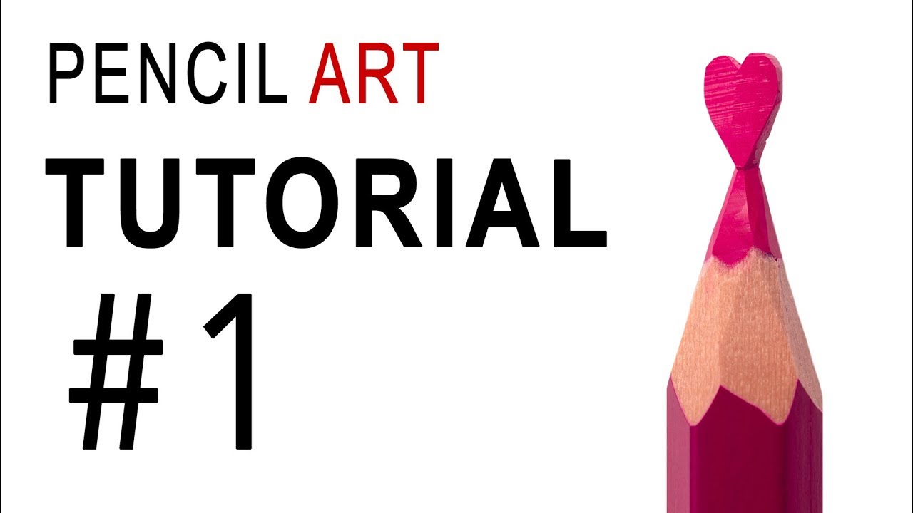 Pencil Art. Урок 1. Как сделать сердце.