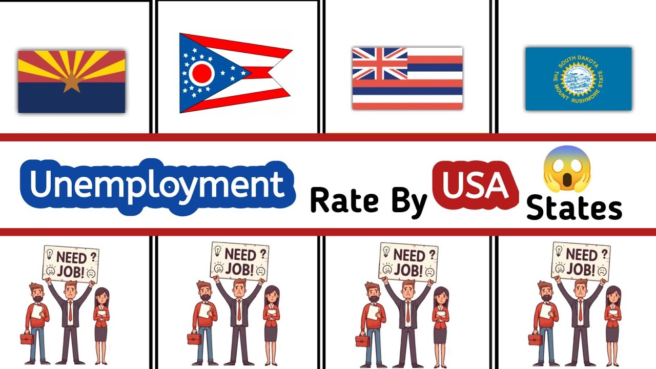 Which USA State Has The HIGHEST Unemployment Rate Now ? - YouTube