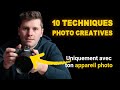 10 TECHNIQUES PHOTO CRÉATIVES SANS PHOTOSHOP (directement avec ton appareil photo !)