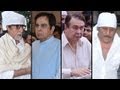 Amitabh Bachchan, Dilip Kumar attend Pran's PRAYER MEET