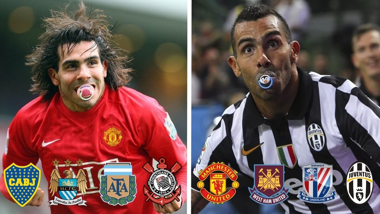EL MEJOR GOL DE CARLOS TÉVEZ EN DISTINTOS EQUIPOS