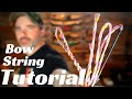 HOW TO- FLEMISH TWIST BOW STRING- NO JIG- [Recurve and Longbow]