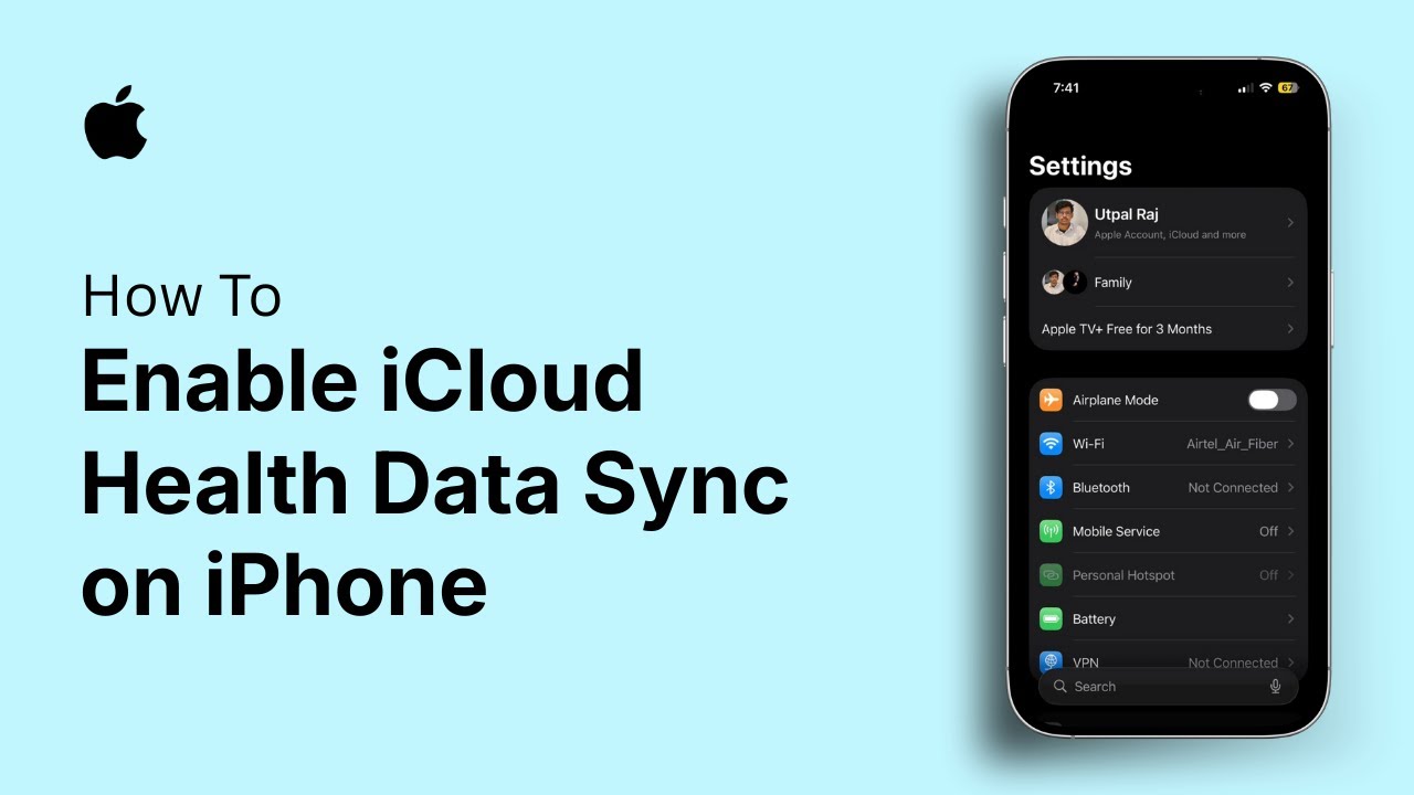 How to Enable iCloud Health Data Sync on iPhone