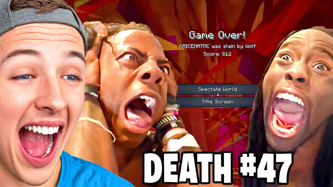 Try NOT To LAUGH (iShowSpeed x Kai Cenat Minecraft)